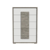 San Matteo - 5-Drawer Chest - Gray