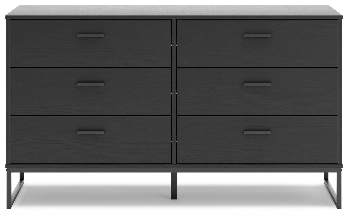 Socalle - Six Drawer Dresser