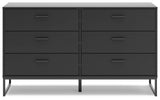 Socalle - Six Drawer Dresser