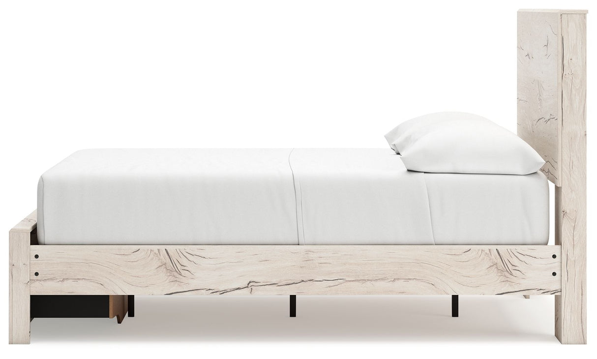 Lawroy - Panel Bed With Storage