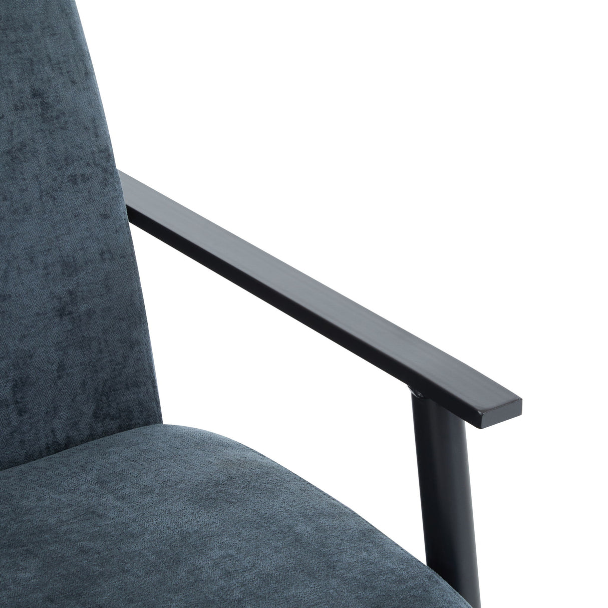 Modern Lounge Chair With Polyester Upholstery