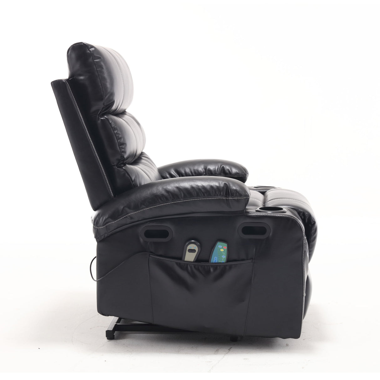 Cozy Electric Power Lift Recliner Chair Sofa For Elderly With Vibration Massage And Lumbar Heat