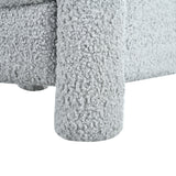 Push Back Recliner Armchair Upholstered Recliner Chair Single Sofa With Adjustable Backrest