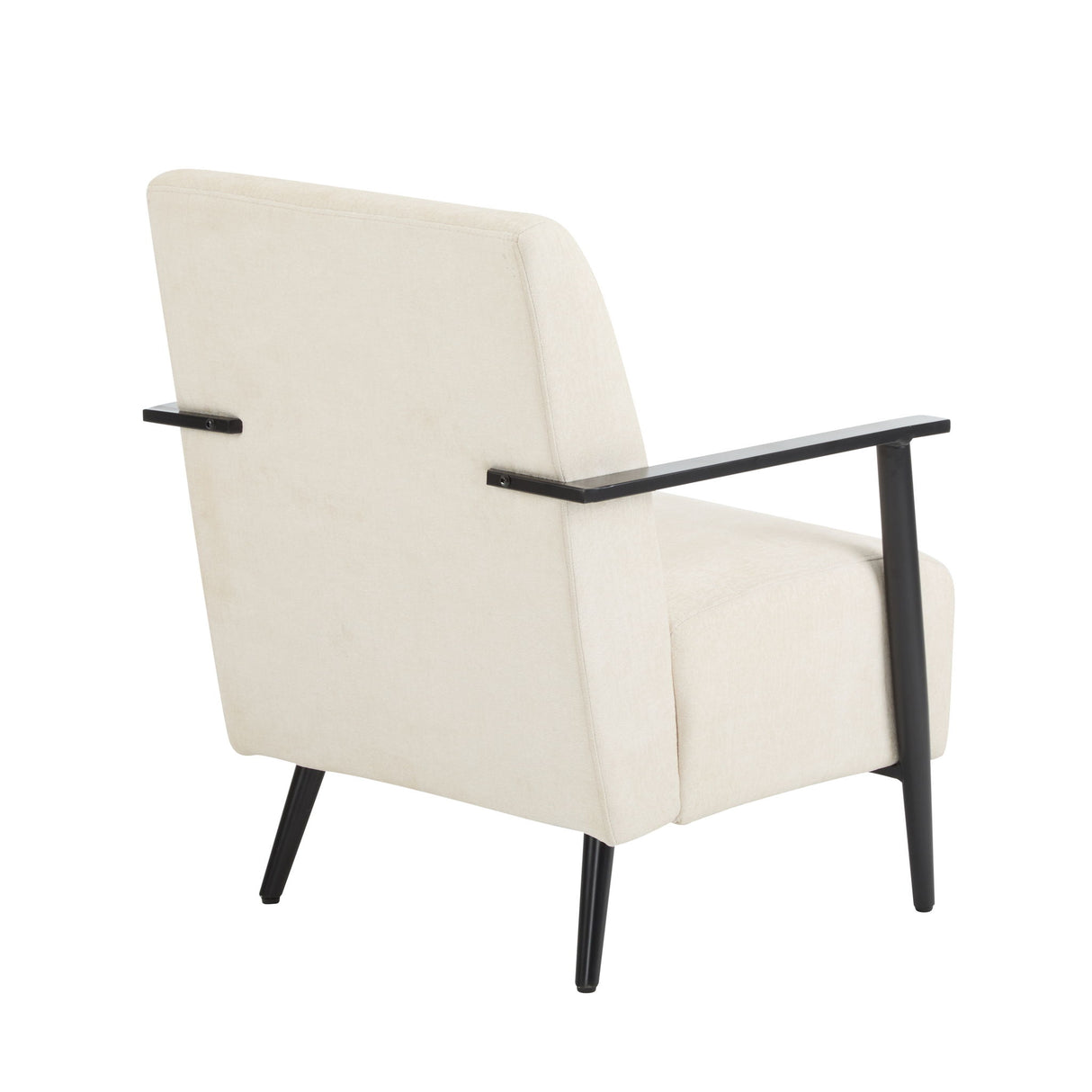 Modern Lounge Chair With Polyester Upholstery