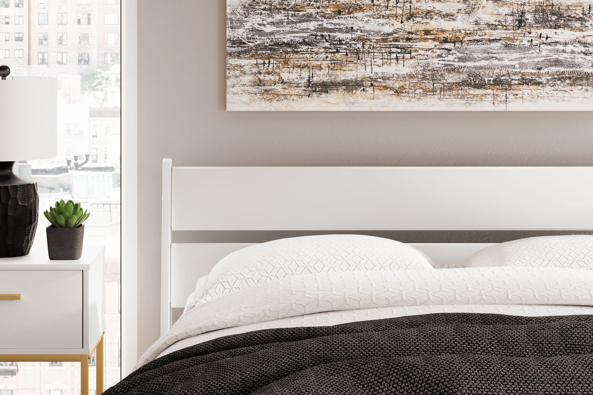 Socalle - Panel Platform Bed