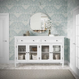 Westport - Glass Accent Cabinet