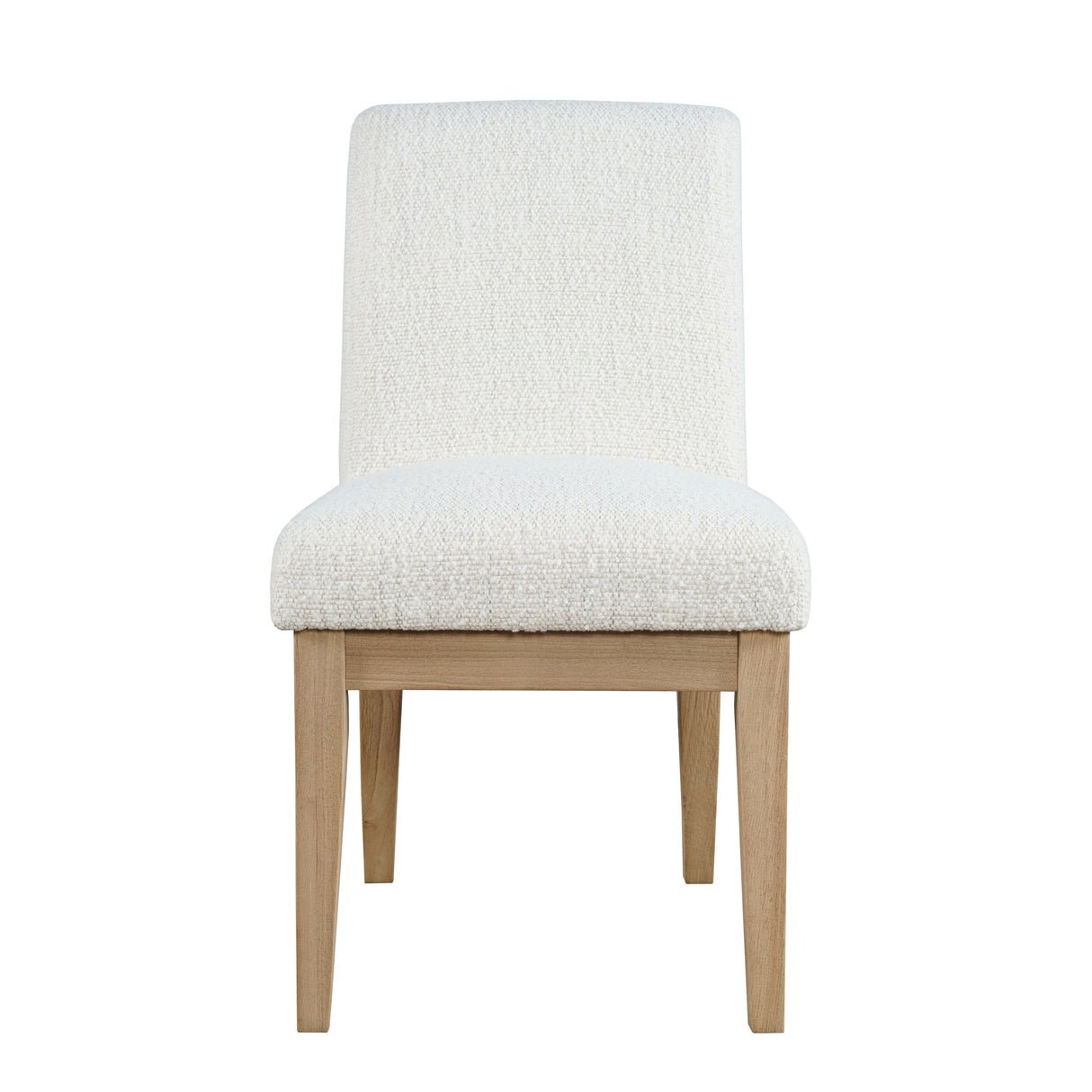 Sequoia - Upholstered Dining Chair (Set of 2) - Natural Brown / White