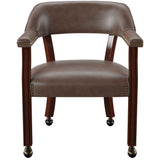 Tournament - Arm Chair With Casters