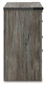 Frandern - Gray - Two Drawer Night Stand