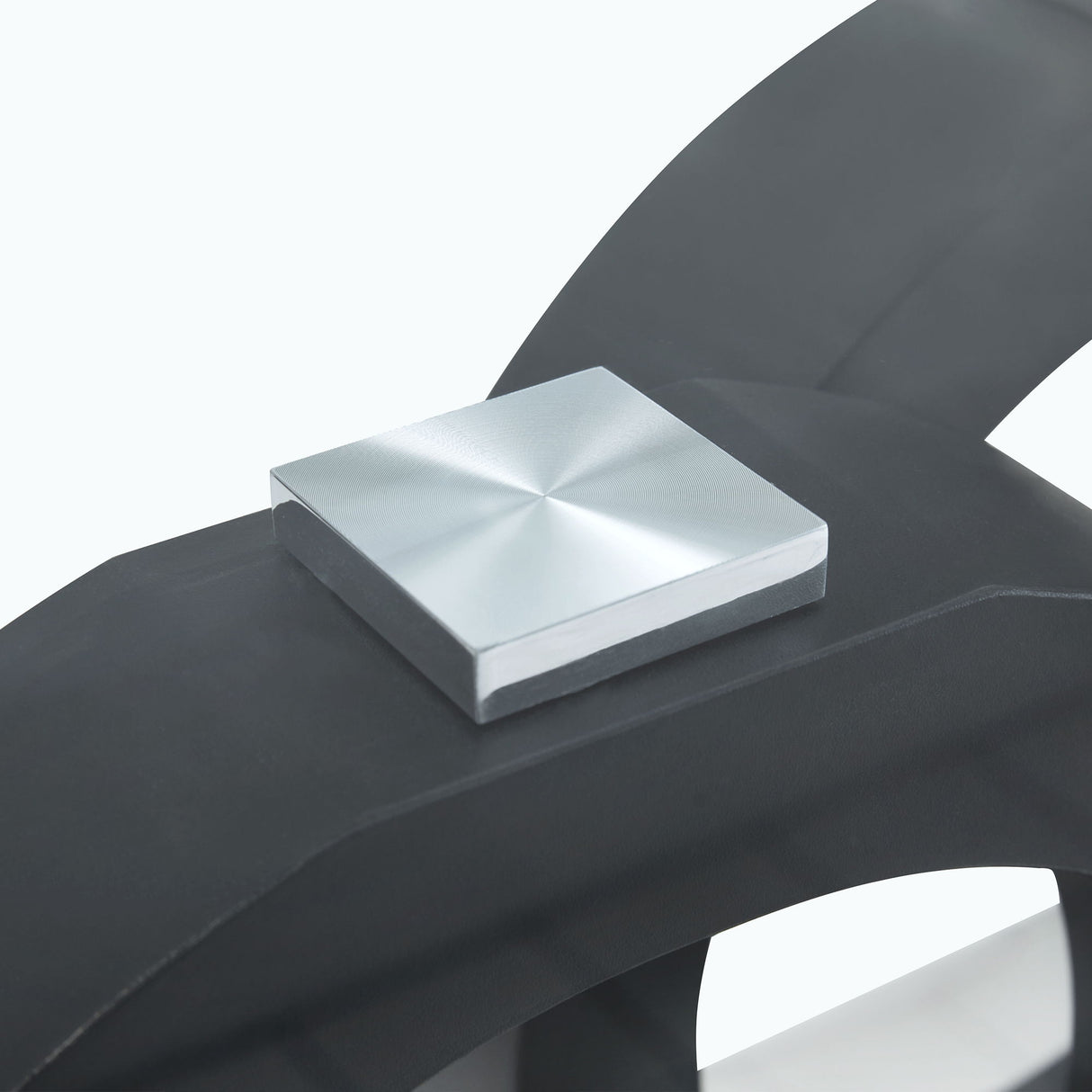 Contemporary Style Glass Top Coffee Table