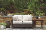 Paradise - Medium Brown - Loveseat W/Cushion