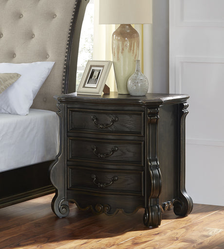 Rhapsody - 5 Piece Queen Bedroom Set - Dark Brown