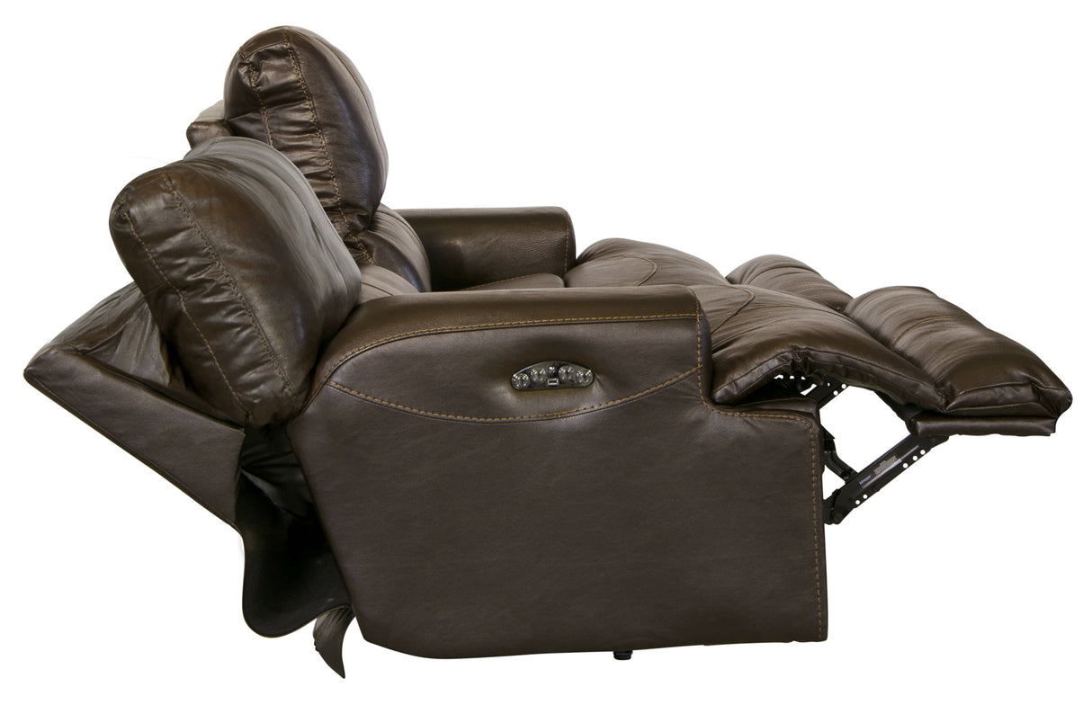 Wembley - Power Headrest Power Lay Flat Reclining Sofa