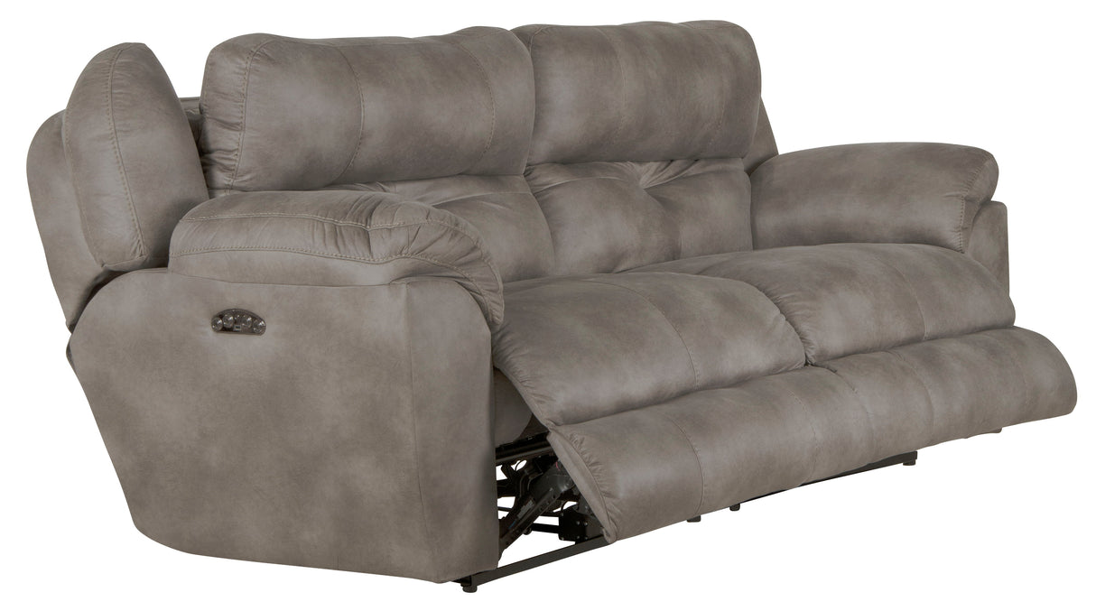 Ferrington - Power Lay Flat Reclining Sofa with Power Adjustable Headrest