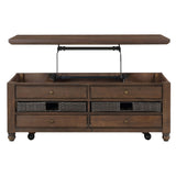 Oliver - 3 Piece Table Set - Brown