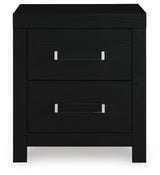 Maeling - Two Drawer Night Stand