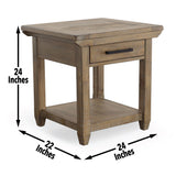 Riverdale - 3 Piece Table Set - Brown