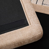 Ottoman Foot Stool With Metal Legs