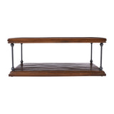 Larson - Coffee Table - Distressed Brown