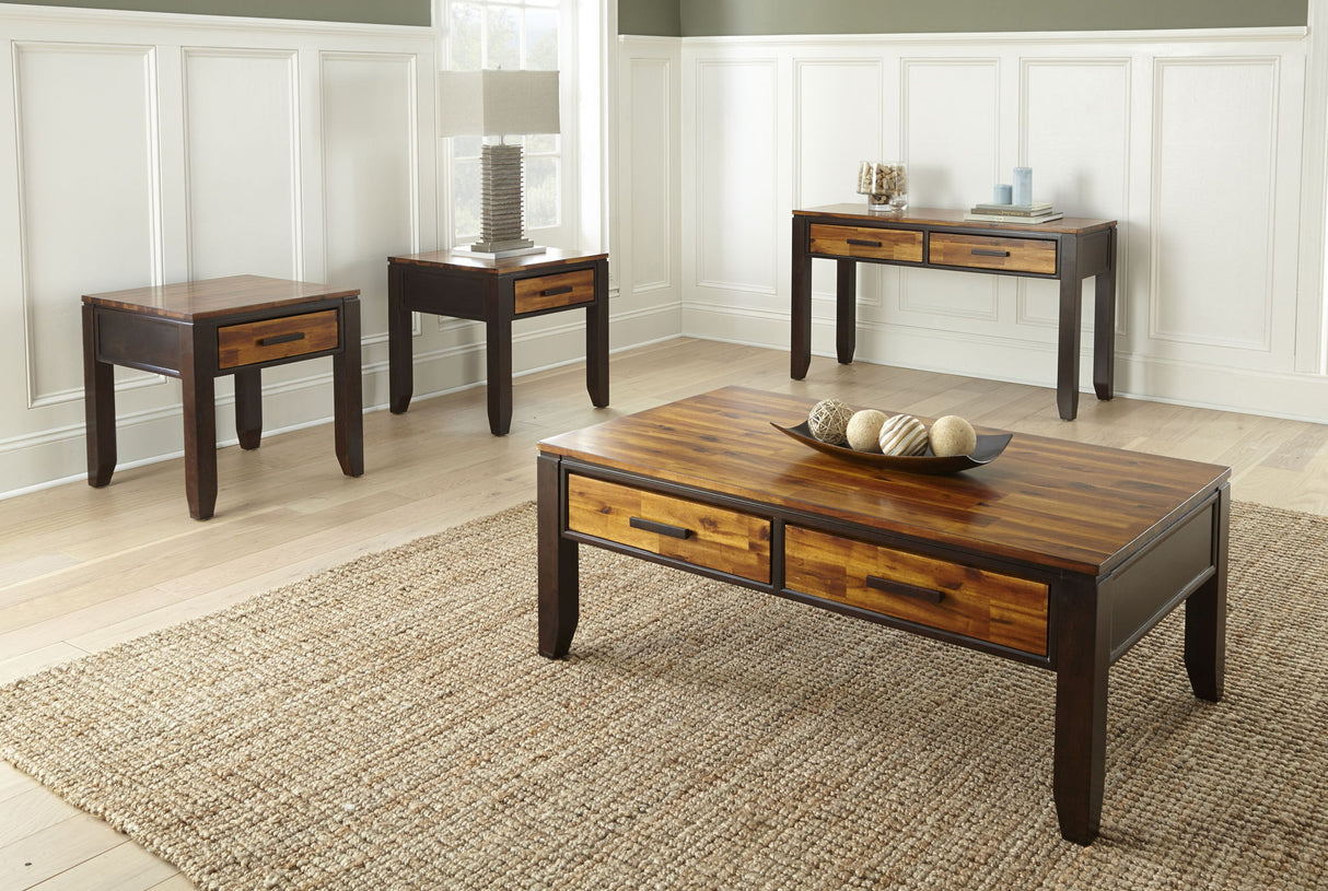 Abaco - Sofa Table - Brown