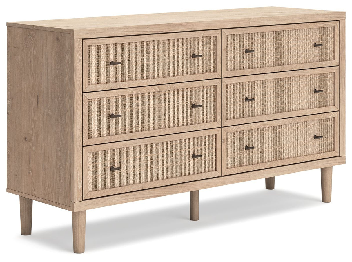 Cielden - Two-tone - Six Drawer Dresser