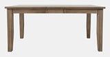 Eastern Tides - Extension Dining Table - Brushed Bisque