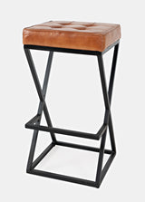 Global Archive - Brooks Leather Stool