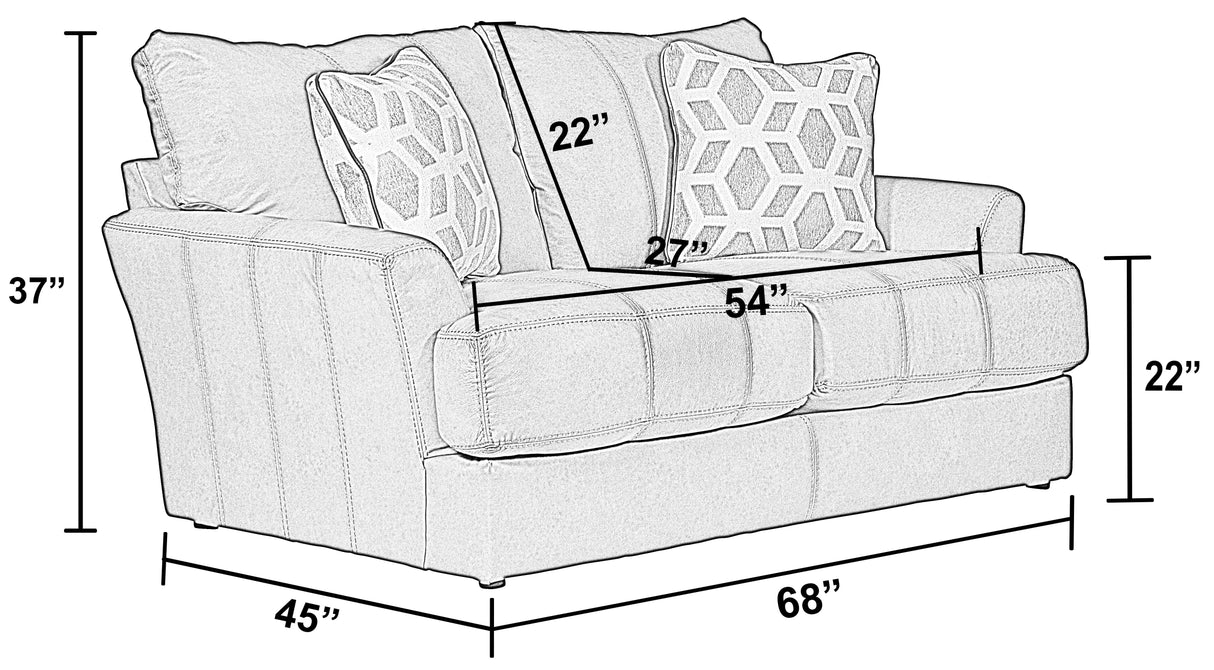 Prato - Loveseat