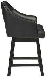 Tallenger - Upholstered Swivel Barstool (Set of 2)