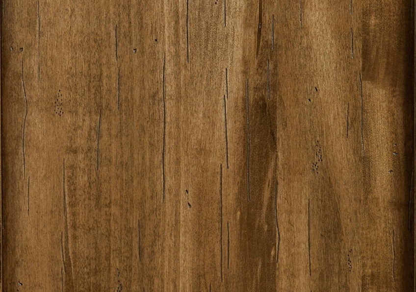 Maple Road - California King Slat Poster Bed With Slat Poster Footboard - Antique Amish