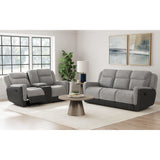 Hornet - Motion Glider Loveseat With Console