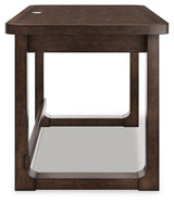 Breckington - Dark Brown - Home Office Desk