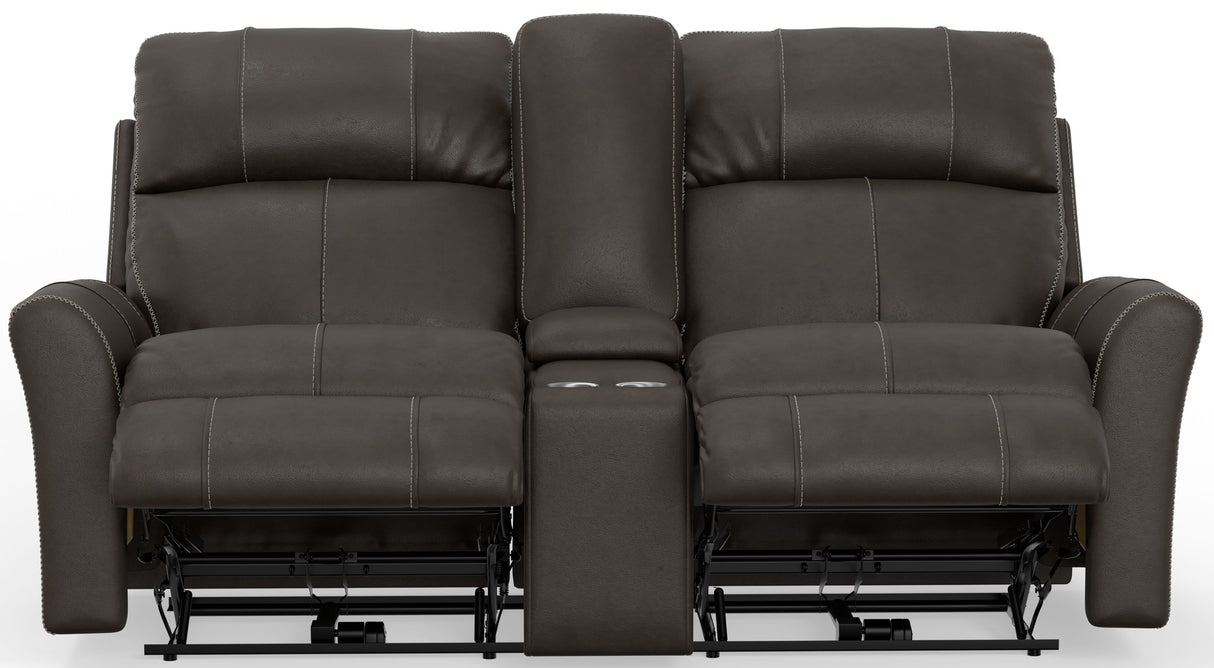 Fredda - Power Recliner Console Loveseat