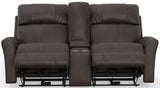 Fredda - Power Recliner Console Loveseat