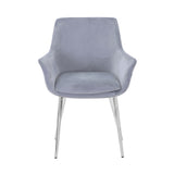 Stella - Upholstered Chair (Set of 2) - Platinum