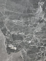 Canova - Gray Marble Top End Table - White