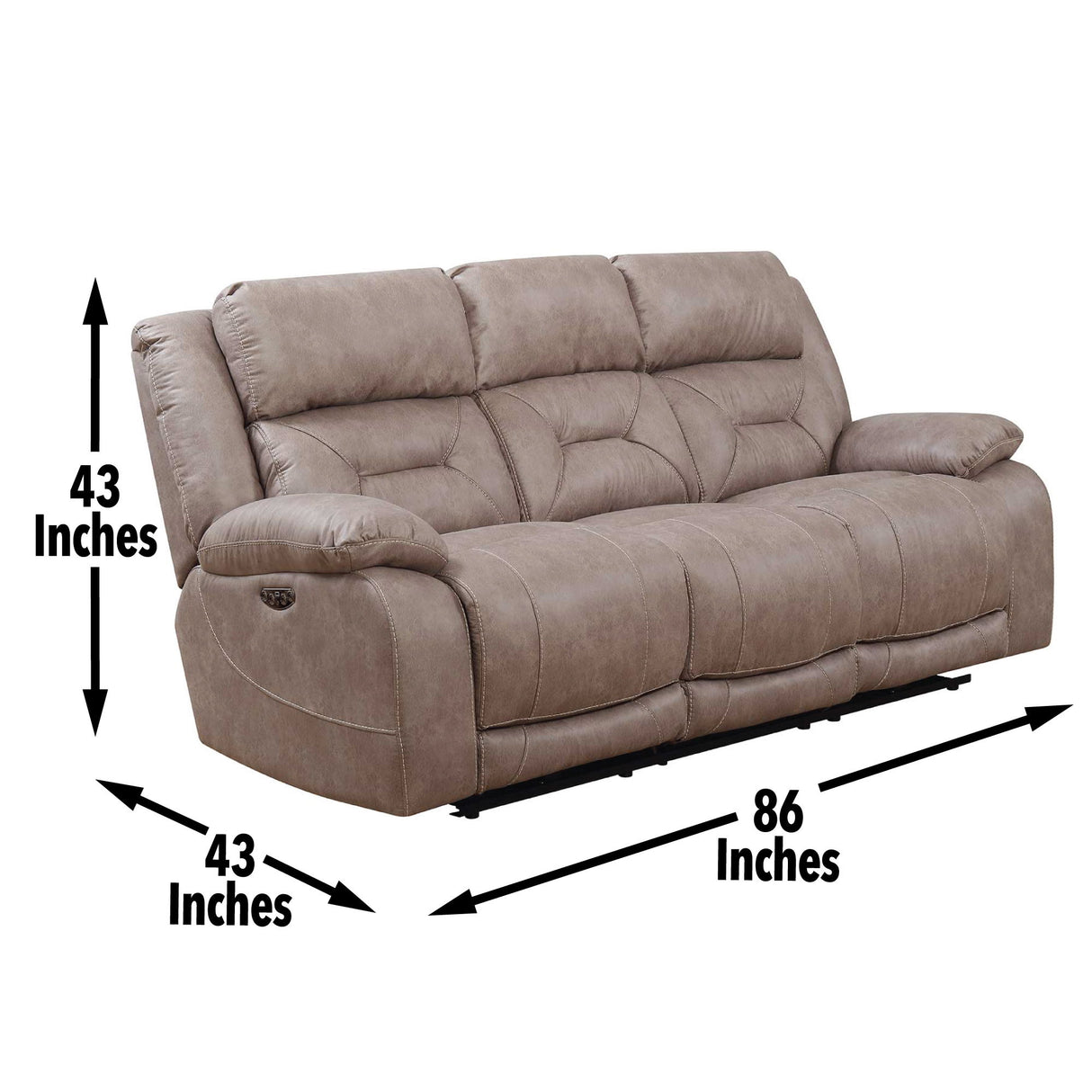 Aria - Power / Power Recliner Sofa