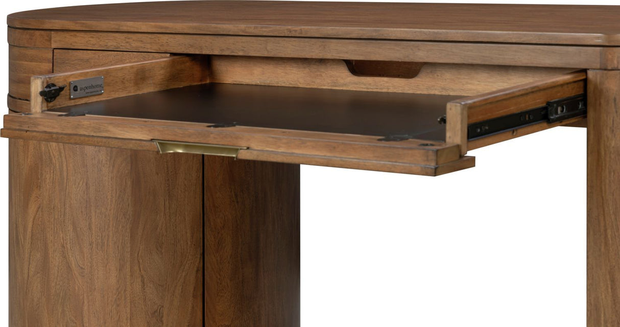 64" Single Pedestal Desk