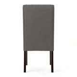 Sophisticated Tufted Dining Chair With High Back Design