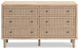 Cielden - Two-tone - Six Drawer Dresser