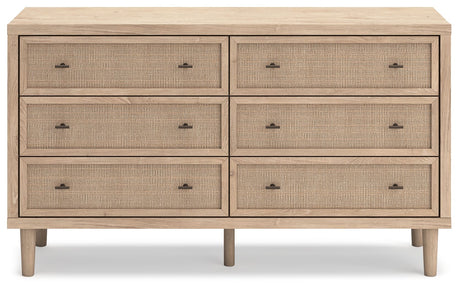 Cielden - Two-tone - Six Drawer Dresser