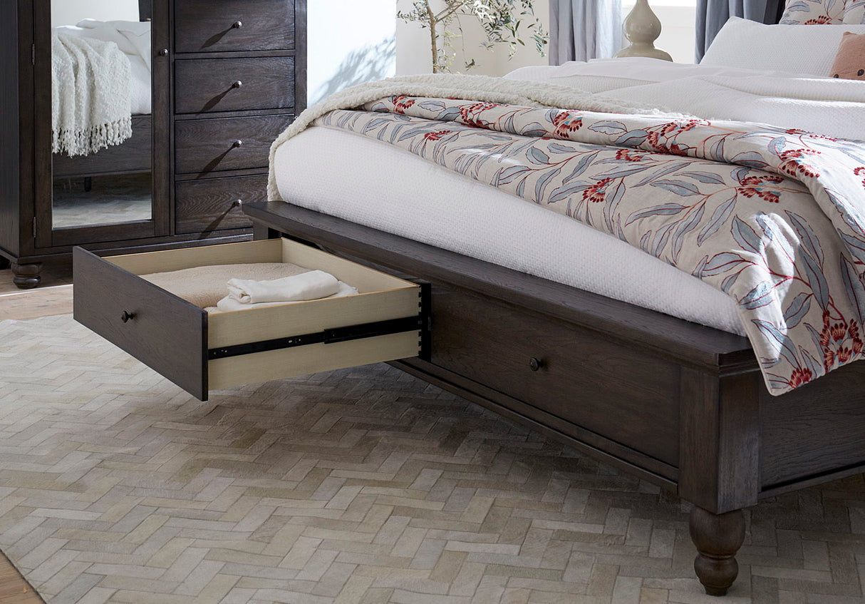 Queen Panel Bed
