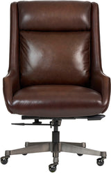 Cameron  Exec Chair Burnished Umber