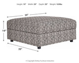 Kellway - Ottoman With Storage - Bisque
