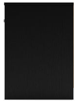 Finch - One Drawer Night Stand - 23" Height - Black