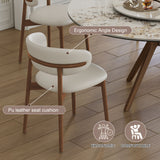 Modern Sintered Stone Dining Table Set With Chairs