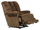 Malone - Power Lay Flat Recliner With Extended Ottoman