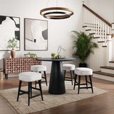 Nash Round Pedestal Counter Table