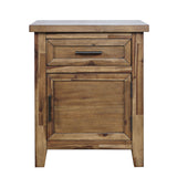 Claremont - Accent Table - Wire Brush Brown