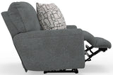 Maxwell - Power Deep Seat Lay Flat Recliner - Dolphin